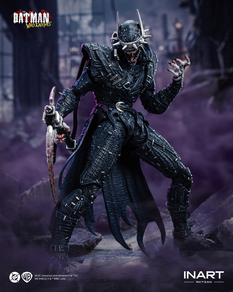 INART MAG-C0002 1/12 Dark Knight Metal The Batman Who Laughs Action Figure Model Toy