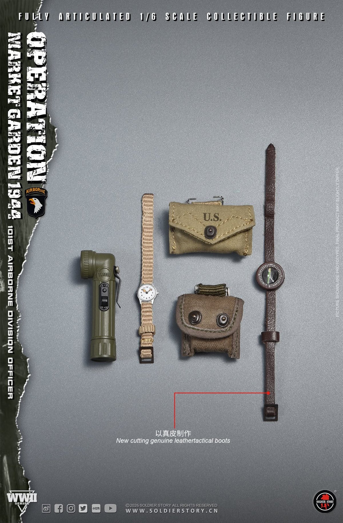 Presale SoldierStory SS145 1/6 Operation Market Garden Officer Action Figure Toy