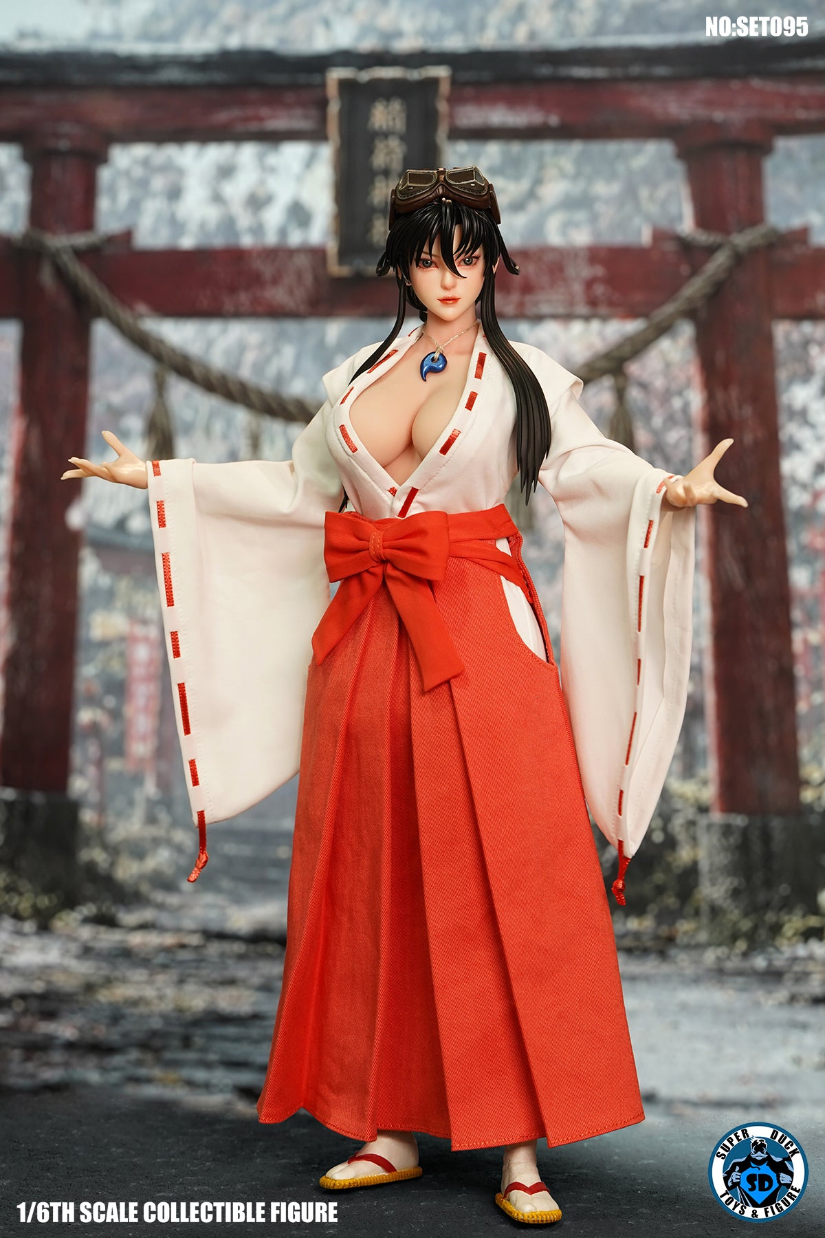 Presale SUPER DUCK SET095 1/6 Sengoku Blade Koyori Female Action Figure Model