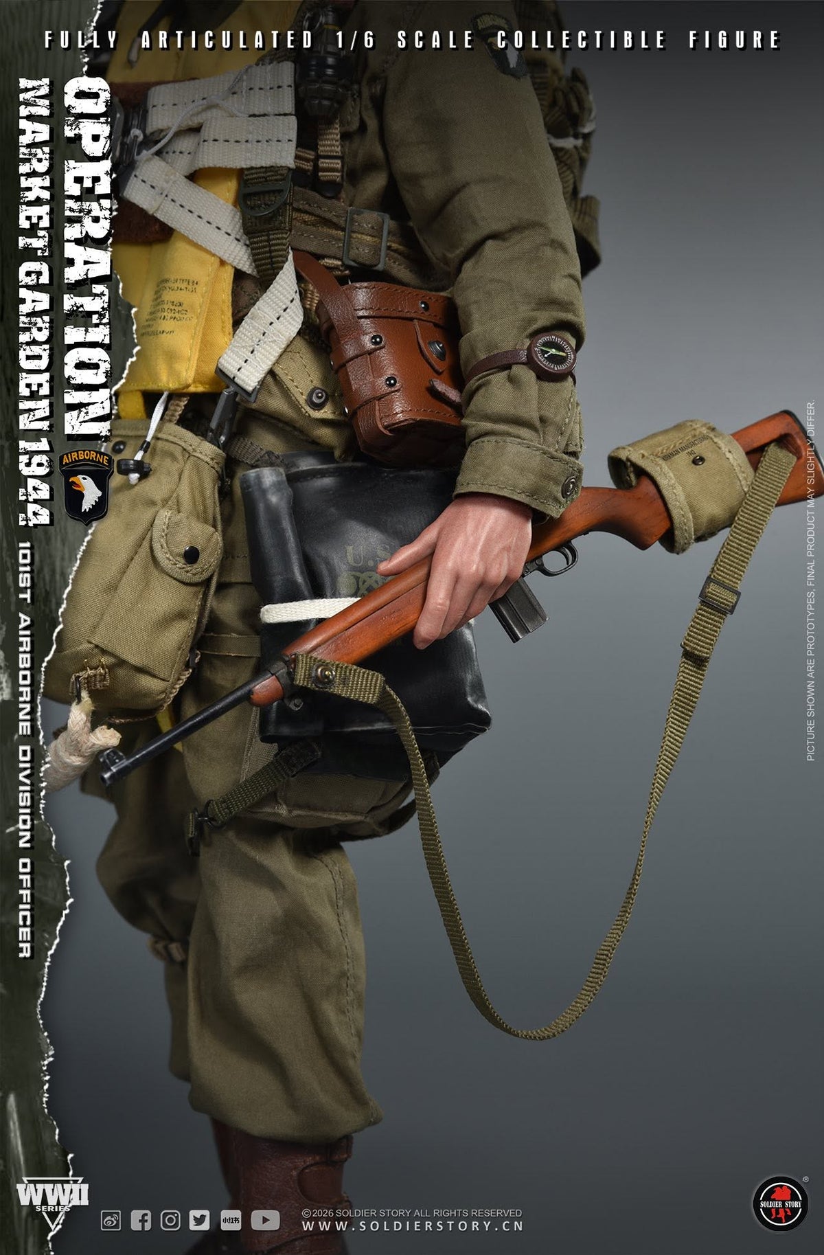 Presale SoldierStory SS145 1/6 Operation Market Garden Officer Action Figure Toy