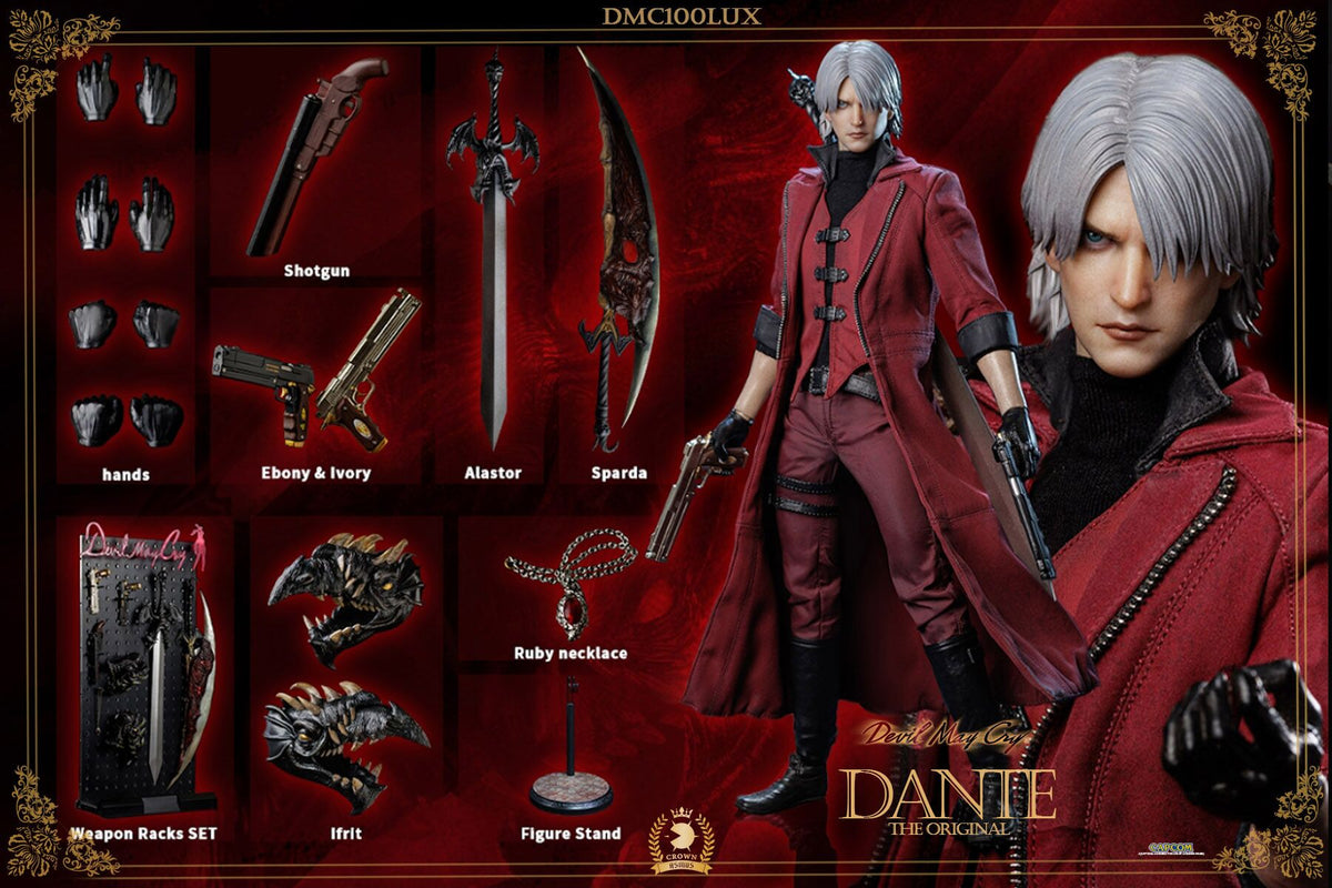 Asmus Toys DMC100LUX 1/6 Devil May Cry Dante Actionfigur Modell Spielzeug Deluxe Version
