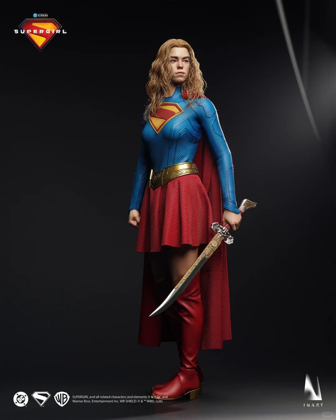 Presale INART AgA040 1/6 Supergirl (2026) Collectible Female Action Figure Model