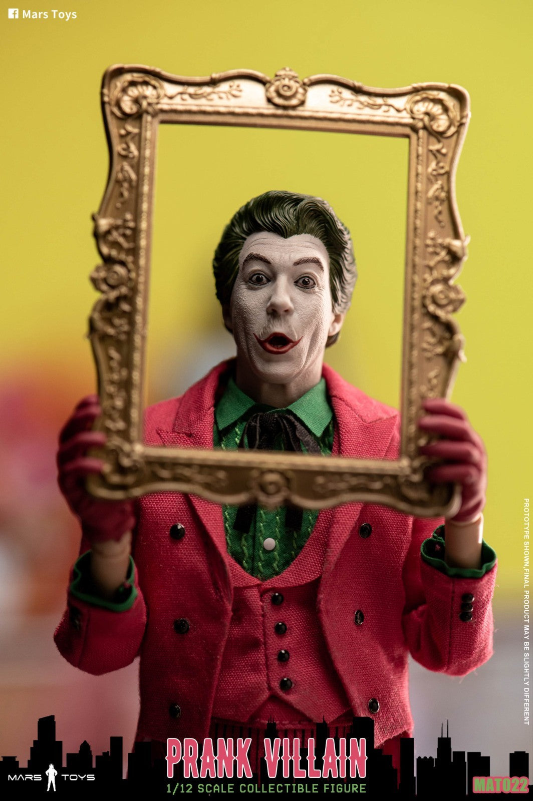Mars Toys MAT022 1/12 Prank Villain Joker Collectible Male Action Figure Model