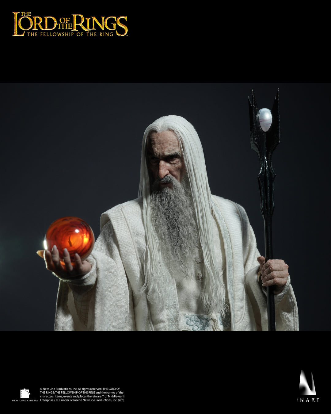 Presale INART Ag A041 1/6 The Lord of the Rings Saruman Action Figure Model Toy