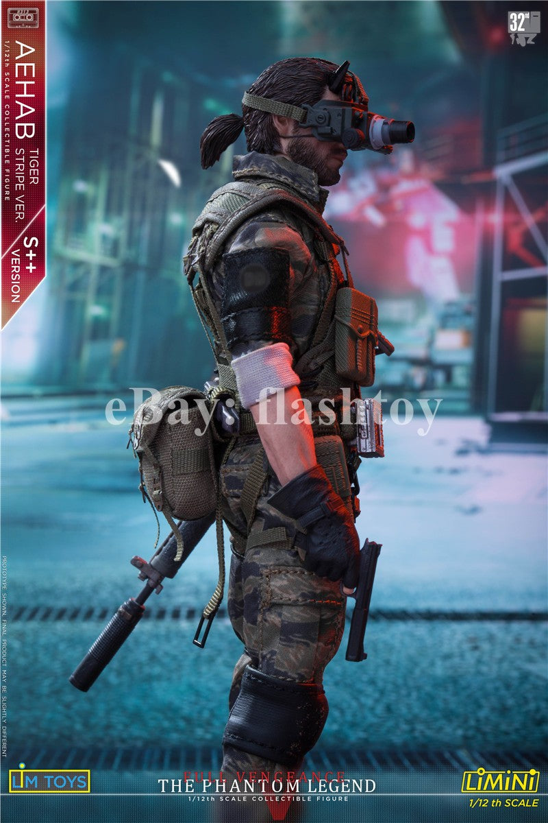 Presale LIMTOYS 1/12 Solid Snake Ishmel 6" Male Action Figure Model Toy S++ Ver.