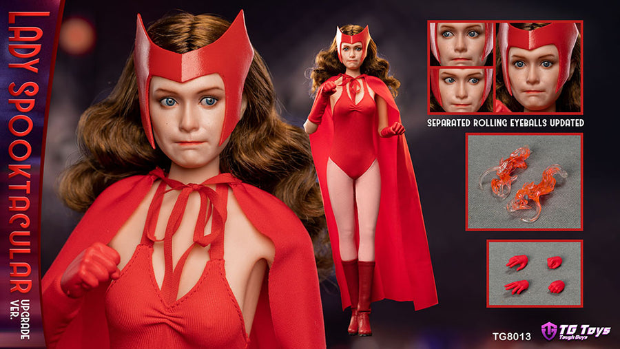 Tough Guys TG8013 1/6 Avergers Scarlet Witch Wanda Action Figure Movable Eyes