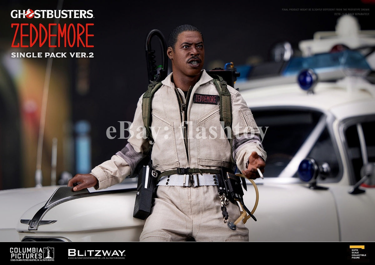 Presale BLITZWAY BW-UMS-12404 1/6 Ghostbusters Winston Zeddemore Action Figure