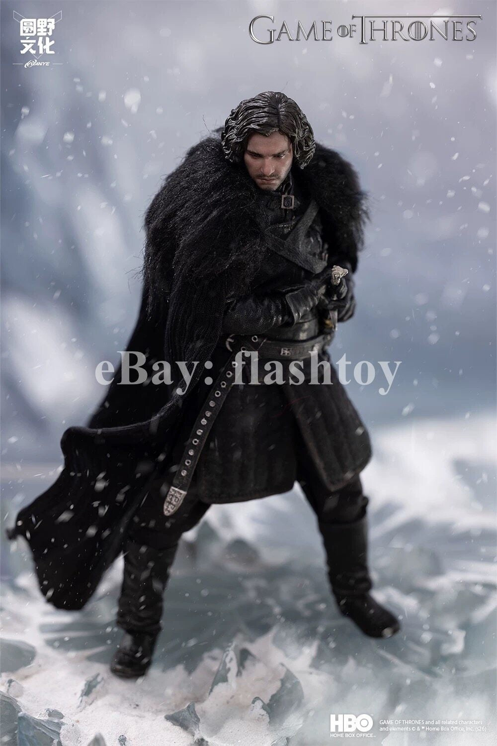 Presale YUANYE 1/12 Game of Thrones Jon Snow Male Action Figure Model Standard