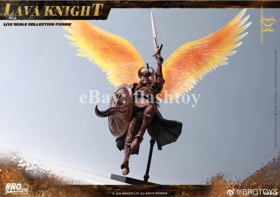 Presale BROTOYS GB004 1/12 Crucible Knight Collectible Action Figure Model Toy
