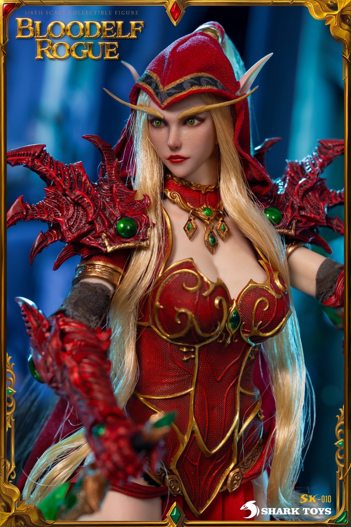 SHARK TOYS SK-010 1/6 Blood Elf Rogue Valeera Female Action Figure Model
