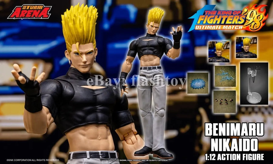 Presale STORM ARENA KFSA01 1/12 Benimaru Nikaido The King of Fighters Figure Toy