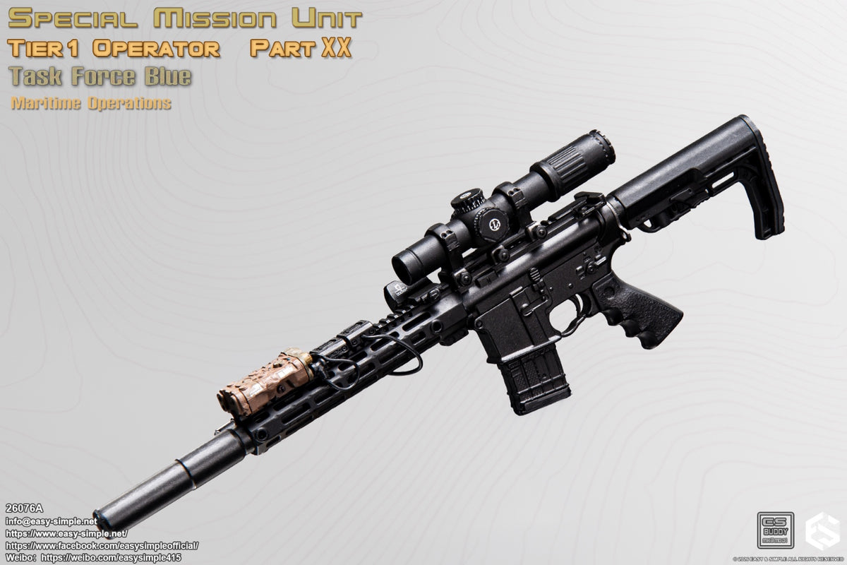 Presale Easy&Simple 26076A 1/6 Special Mission Unit Tier1 Operator Figure Toy