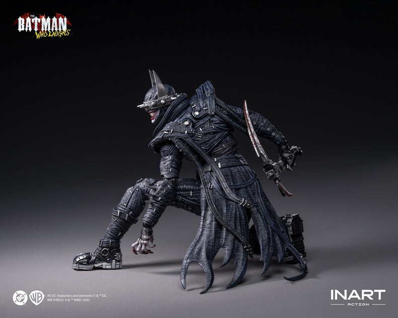 INART MAG-C0002 1/12 Dark Knight Metal The Batman Who Laughs Action Figure Model Toy