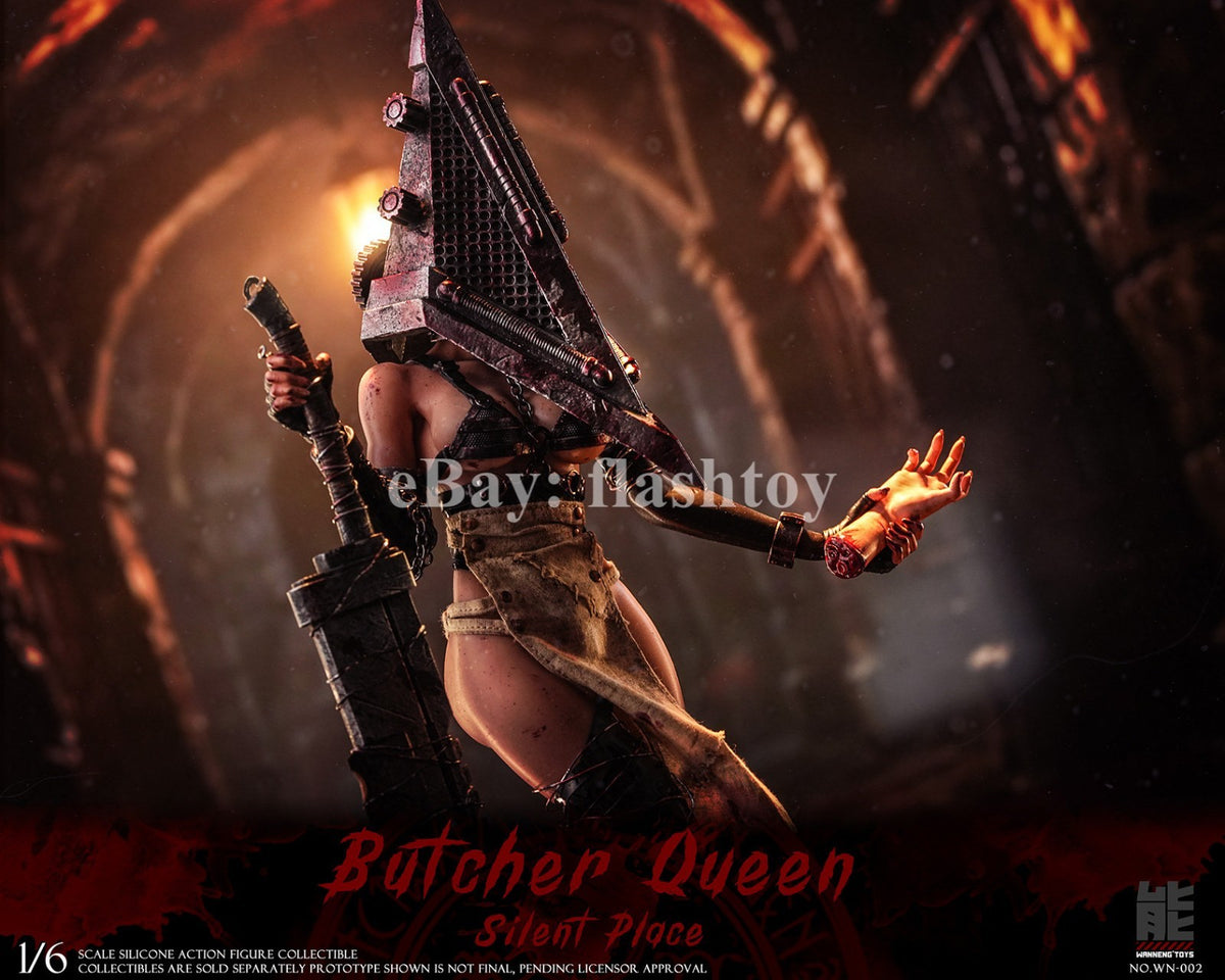 Presale Wanneng Toys WN-002B 1/6 Quiet Place Butcher Queen Action Figure Deluxe