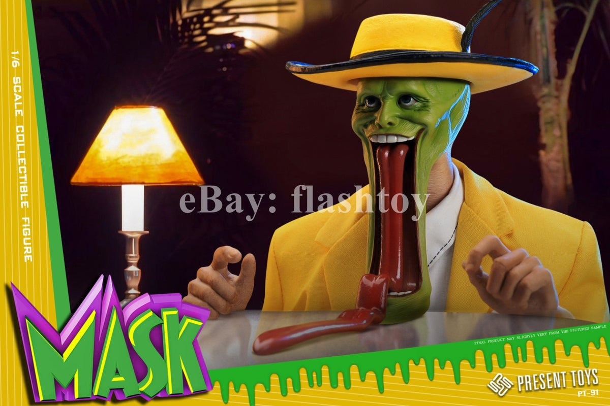 Presale PRESENT TOYS PT-sp91 1/6 Mask Man Jim 12" Male Action Figure Model Toy