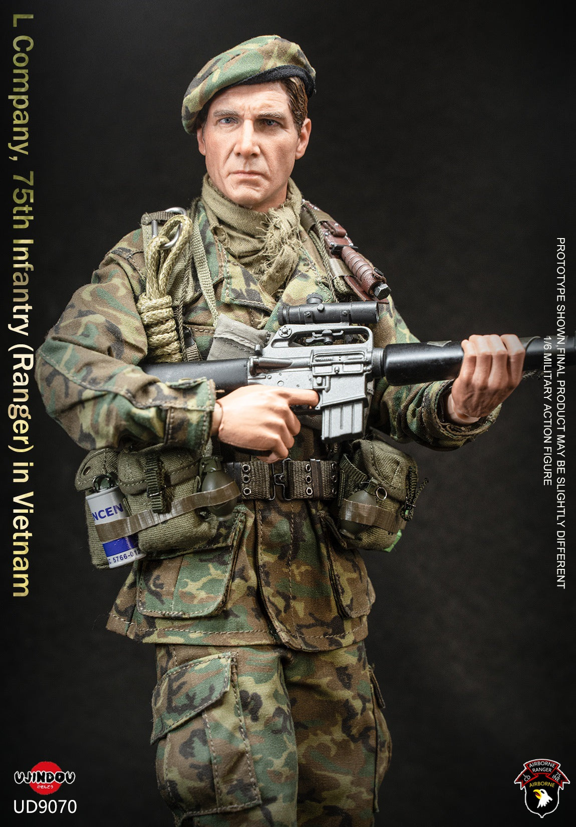 Presale UJINDOU UD9070 1/6 U.S. ARMY L Company 75th Infantry in Vietnam Figure