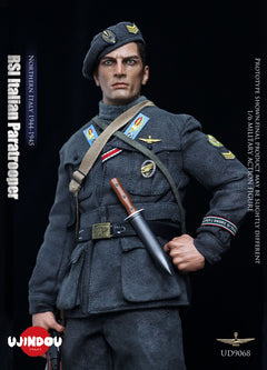 Presale UJINDOU UD9068 1/6 RSI Italian Paratrooper Northern Italy Action Figure