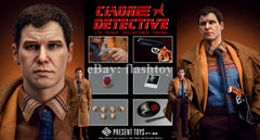 Presale PRESENT TOYS PT-sp89 1/6 Clone Detective Rick Deckard Action Figure Toy