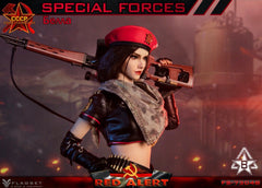 FLAGSET FS73048B 1/6 Red Alert Mobilize Troops Sniper Female Action Figure Model