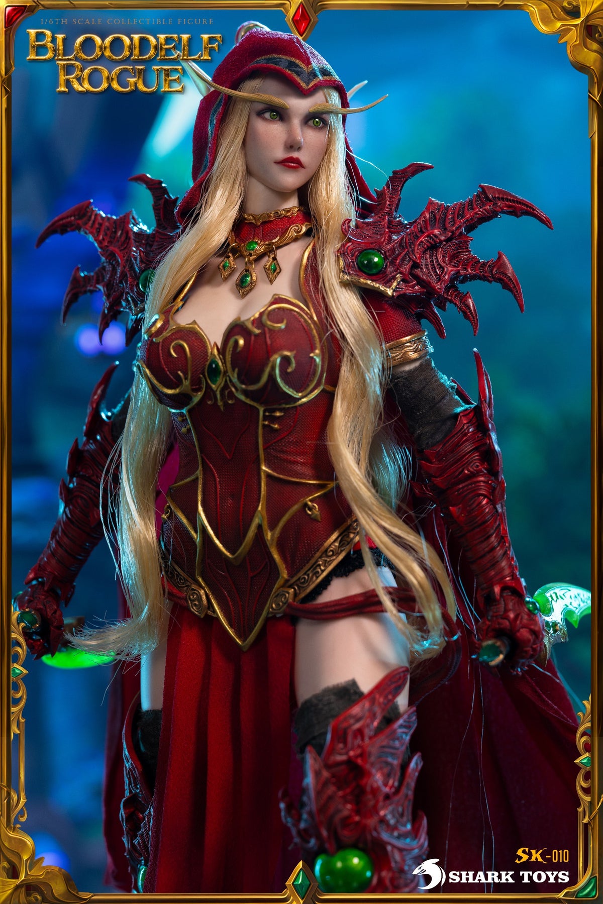 SHARK TOYS SK-010 1/6 Blood Elf Rogue Valeera Female Action Figure Model