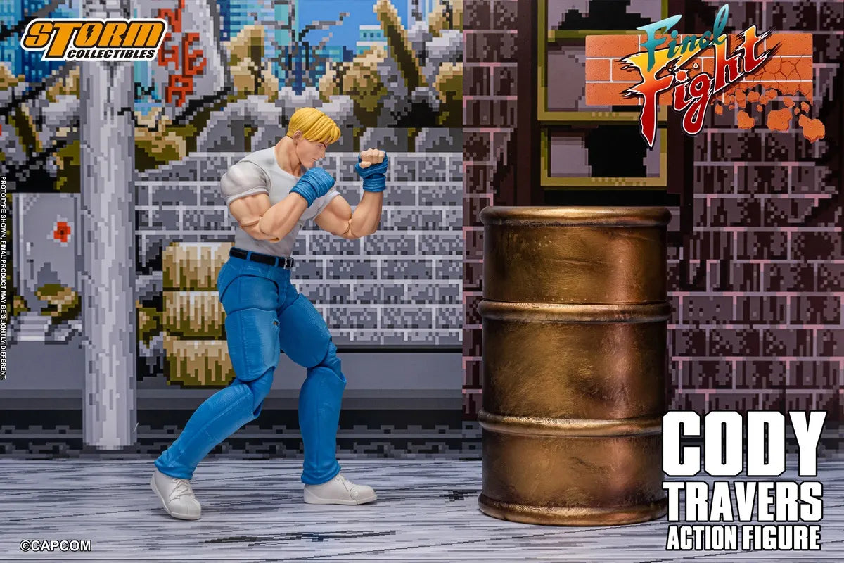Presale Storm Toys CAFF02 1/12 Cody Travers Final Fight Action Figure Model Toy
