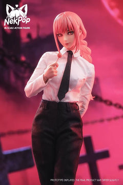 NekPop Studio NEK001 1/6 Chainsaw Man Makima Female Action Figure Model Toy