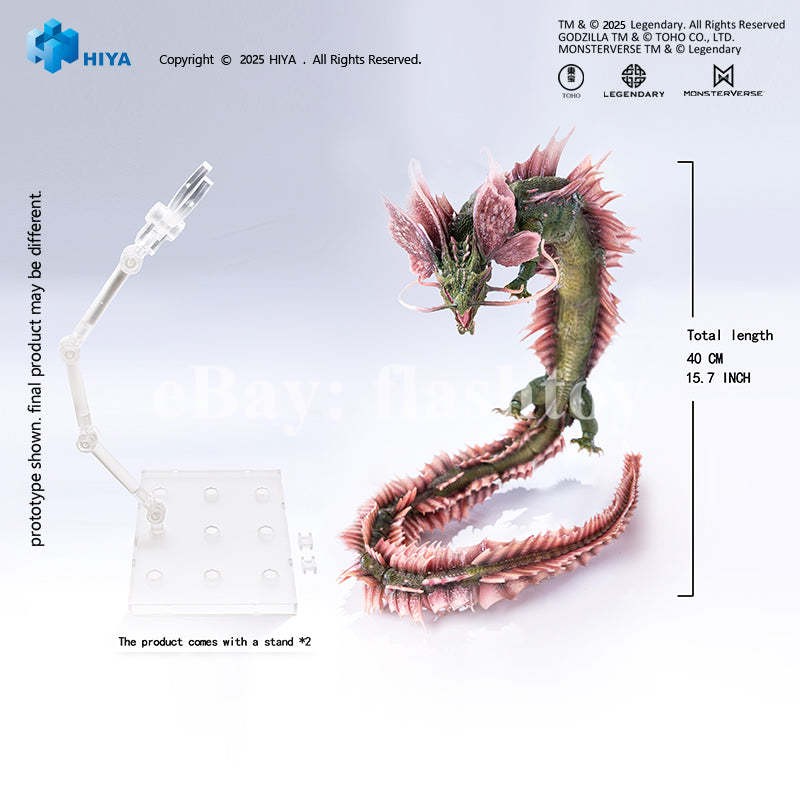 Presale HIYA EBG0182 Godzilla x Kong The New Empire Tiamat 40cm Action Figure