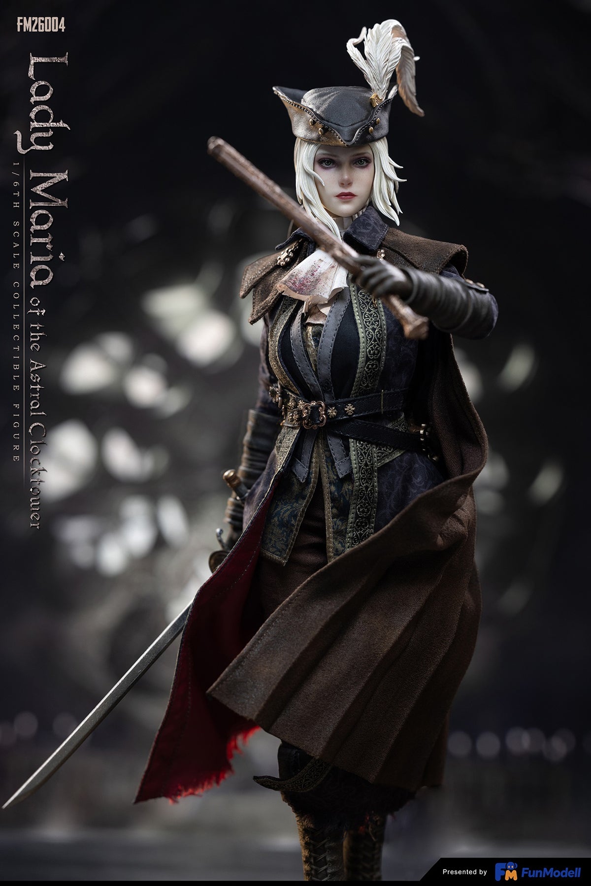 Presale FunModell FM26004 1/6 Bloodborne Curse Hunter Lady Mar Action Figure Toy