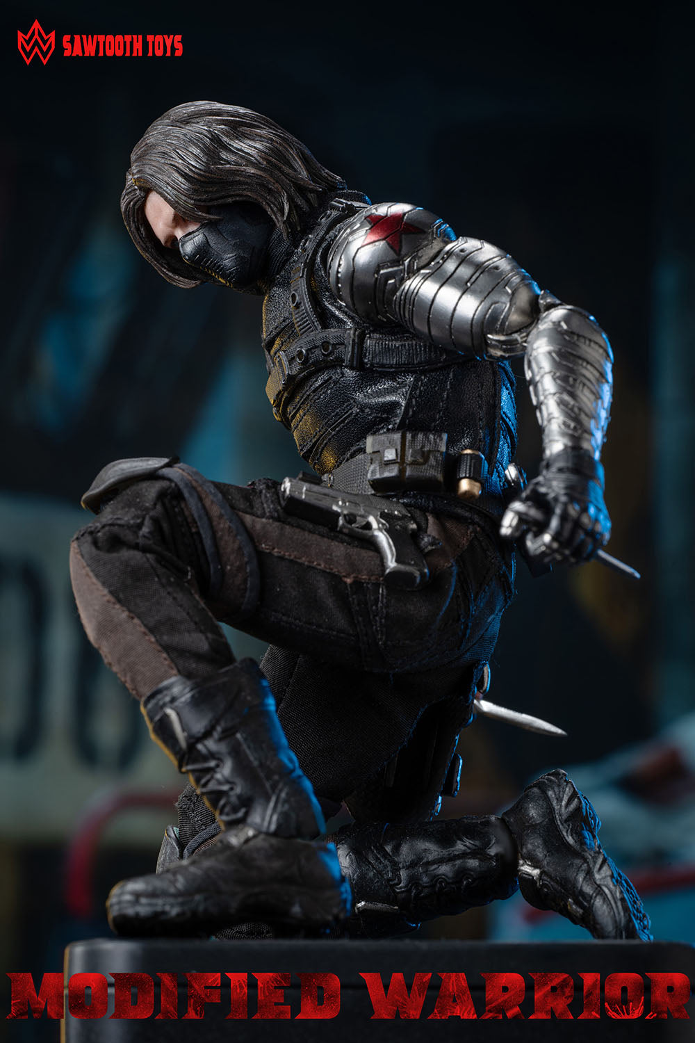 SAWTOOTH TOYS STM-20253 1/12 Masked Killer Bucky Barnes 6" Action Figure