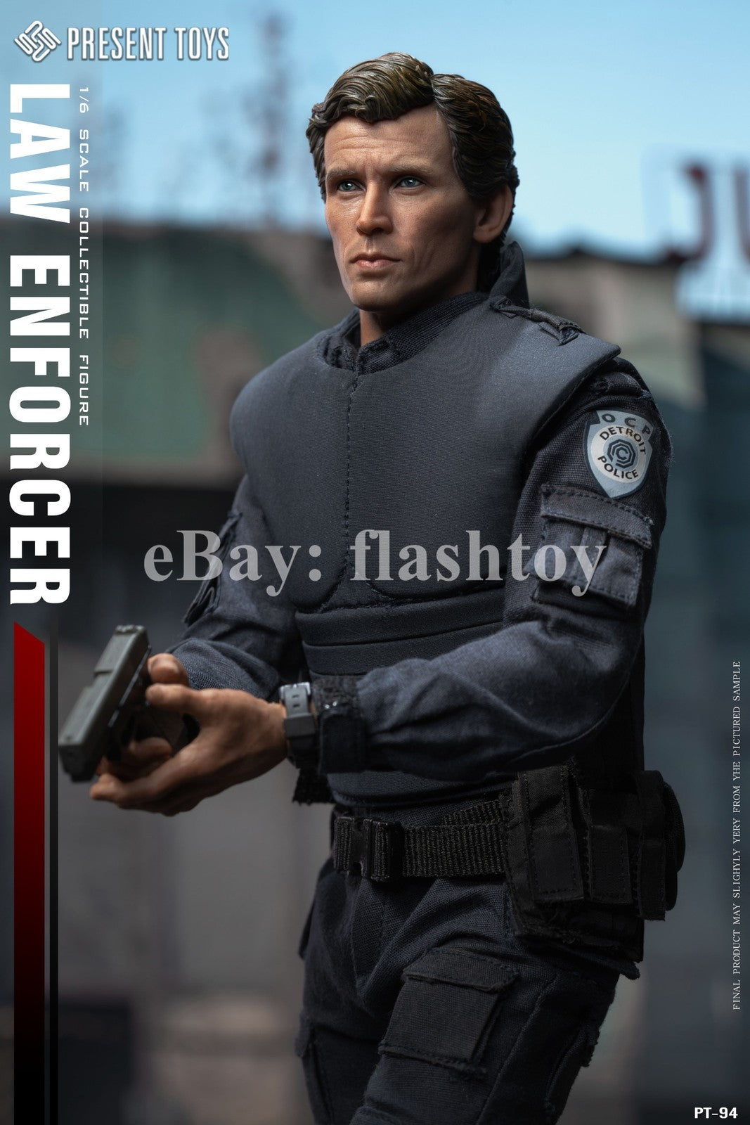 Presale PRESENT TOYS PT-sp94 1/6 Law Enforcer Police Officer Murphy Figure Toy