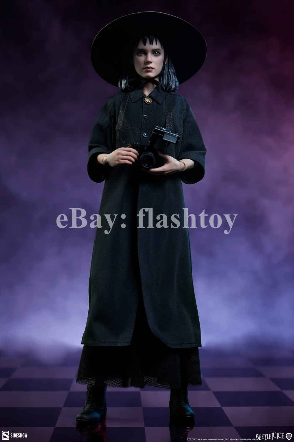 Presale Sideshow 100498 1/6 Beetlejuice Lydia Deetz Female Action Figure Model