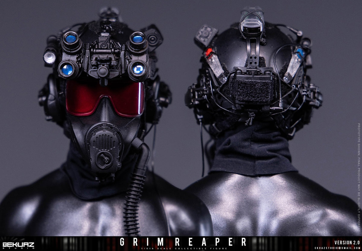 Presale EKUAZ STUDIO EKS015S 1/6 Resident Zombie Evil Crisis Reaper 2.0 Hunk Deluxe Ver.