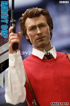 Presale SNAKE TOYS SCB03 1/6 Police HARRY COP Collectible Action Figure Model