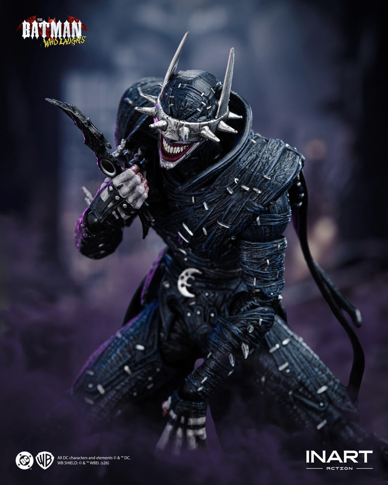 INART MAG-C0002 1/12 Dark Knight Metal The Batman Who Laughs Action Figure Model Toy