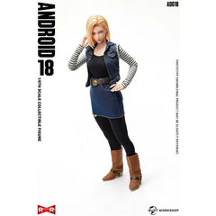 Presale MUST WORKSHOP AD018 1/6 Cyborg Blonde Female Warrior Dragon Ball Android 18