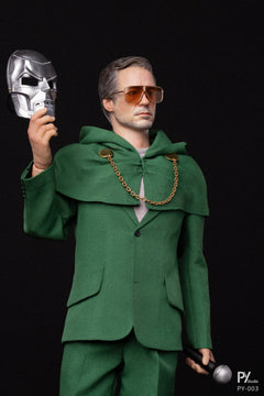 Presale PY STUDIO PY-003 1/6 Green Robed Masked Stranger Action Figure Model Toy