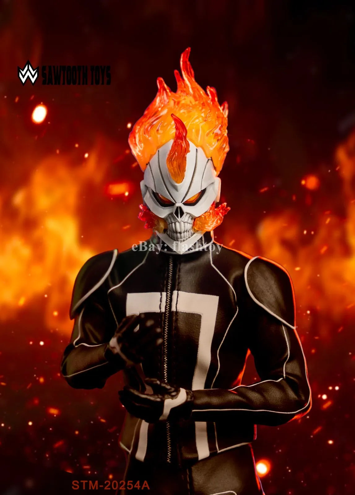 Presale Sawtooth STM-20254A 1/12 Inflamed Head Knight Male Action Figure Model