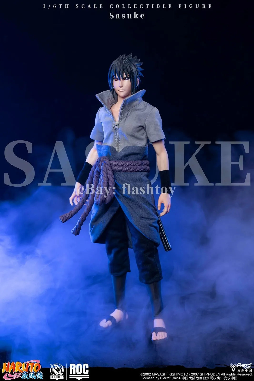 Presale ROCKETTOYS ROC-018 1/6 Uchiha Sasuke Collectible Action Figure Model Toy