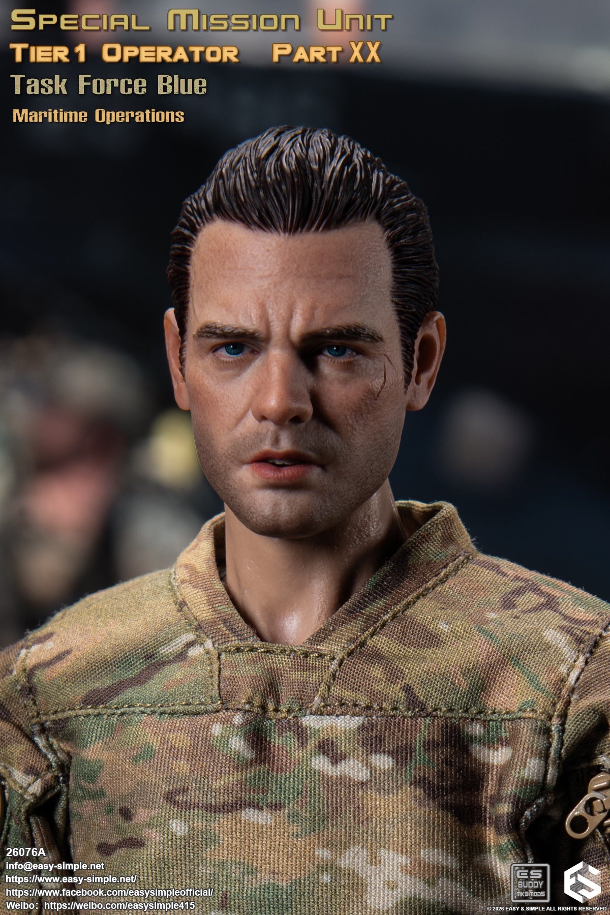 Presale Easy&Simple 26076A 1/6 Special Mission Unit Tier1 Operator Figure Toy