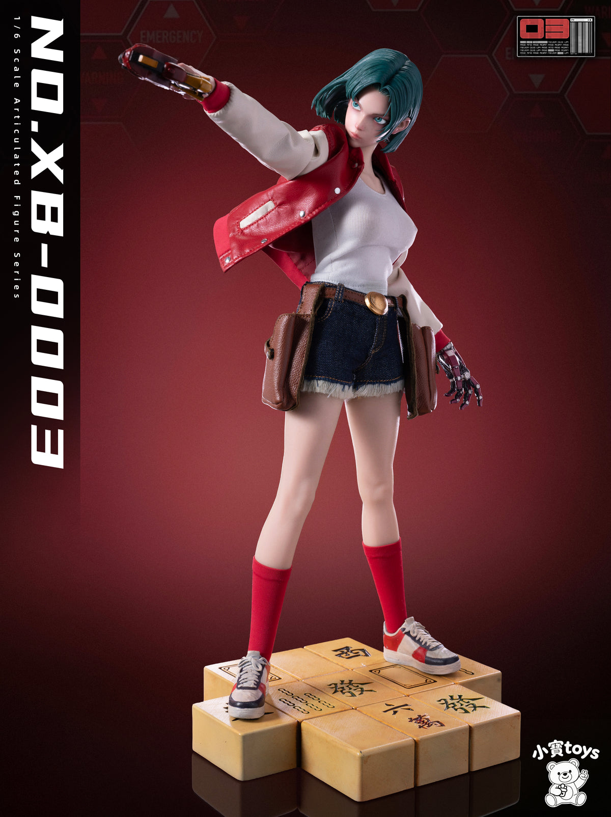 Presale XBTOYS XB0003 1/6 Wealth Girl Blue-Haired Enchantress Action Figure Toy