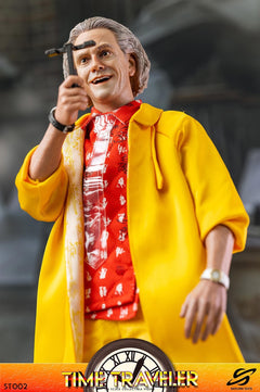 Saturn Toys ST002 1/6 Time Traveler Dr. Brown Male Action Figure Model Toy
