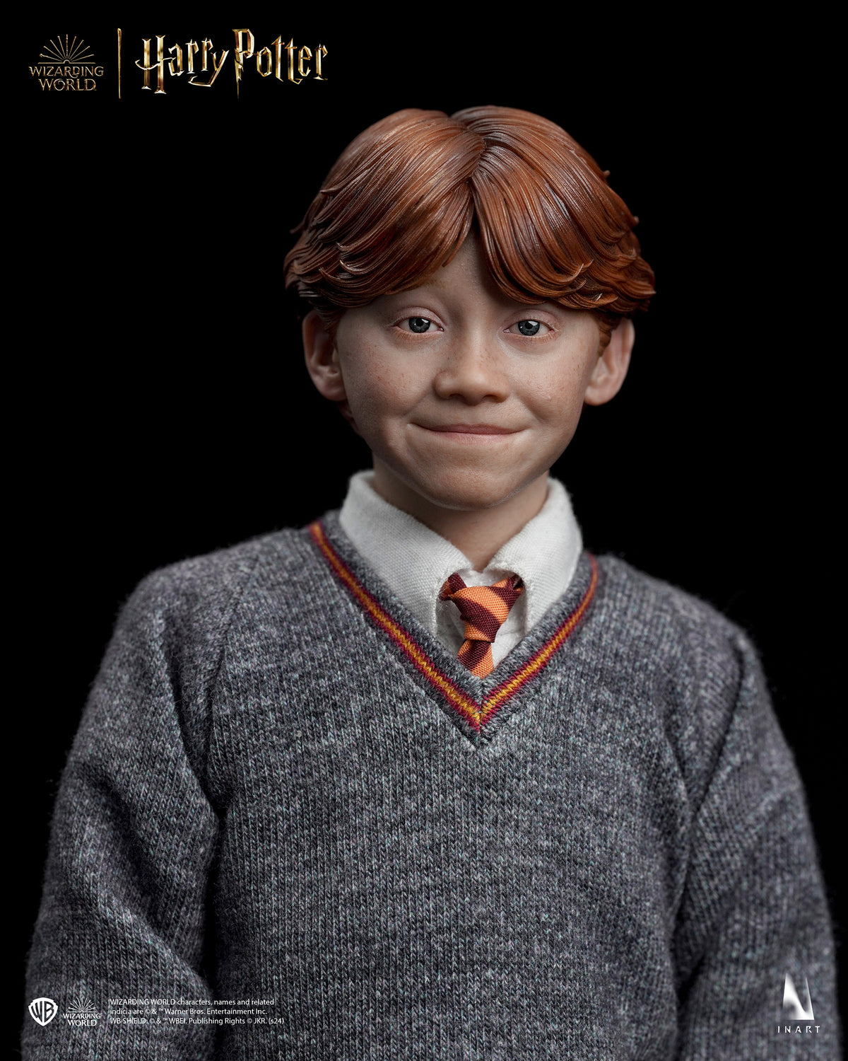 INART A010D1 1/6 Harry Potter Ron Weasley Model Rooted Hair Figure Deluxe Ver.