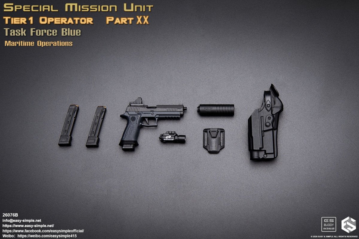 Presale Easy&Simple 26076B 1/6 Special Mission Unit Tier1 Operator Action Figure