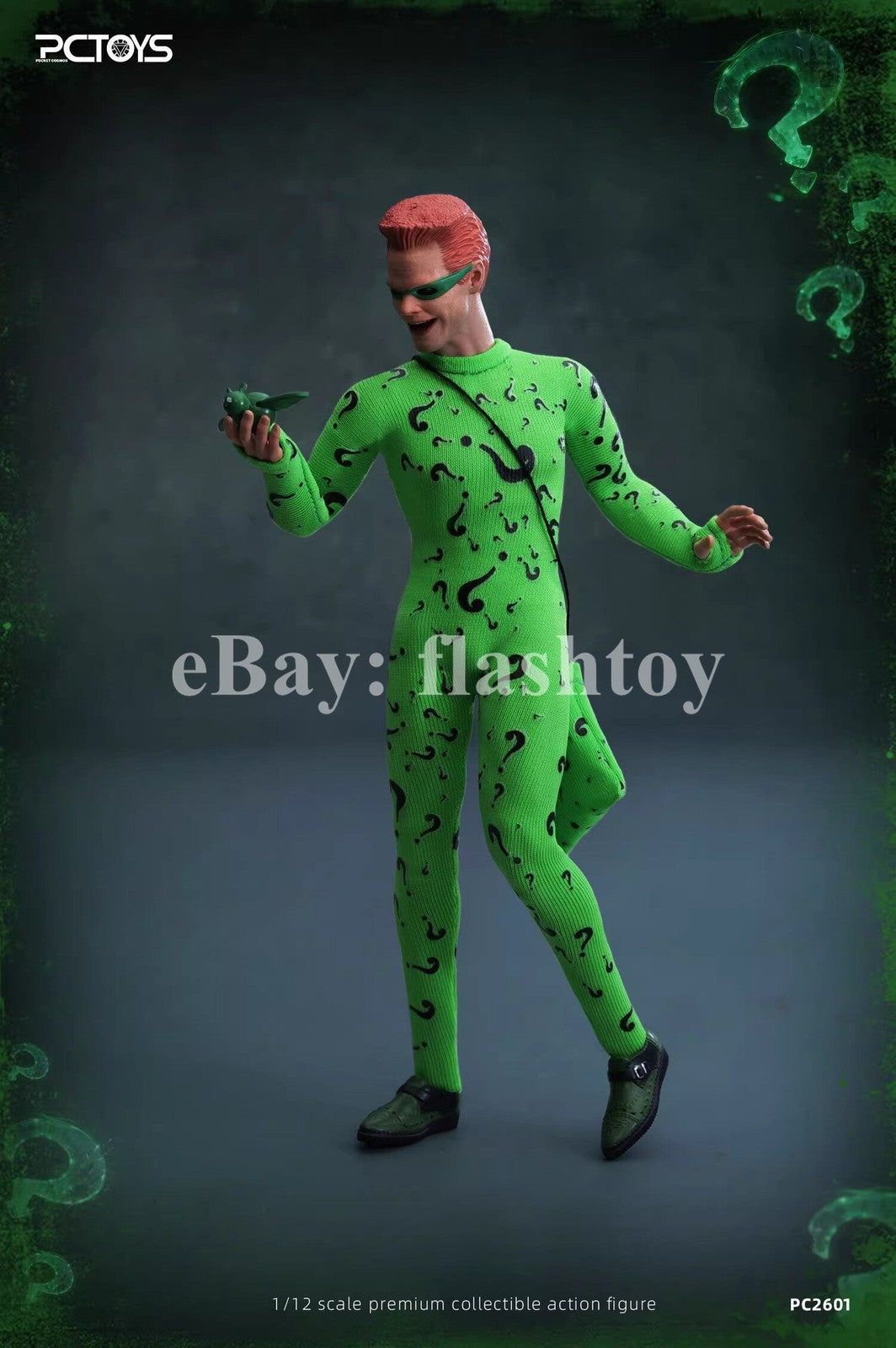Presale PCTOYS PC2601 1/12 Forever Riddler Carrey Male Action Figure Model Toy