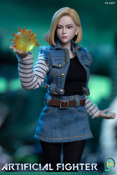 Presale DSTOYS DS-2607 1/12 Dragon Fighter Ball Android 18 Female Action Figure