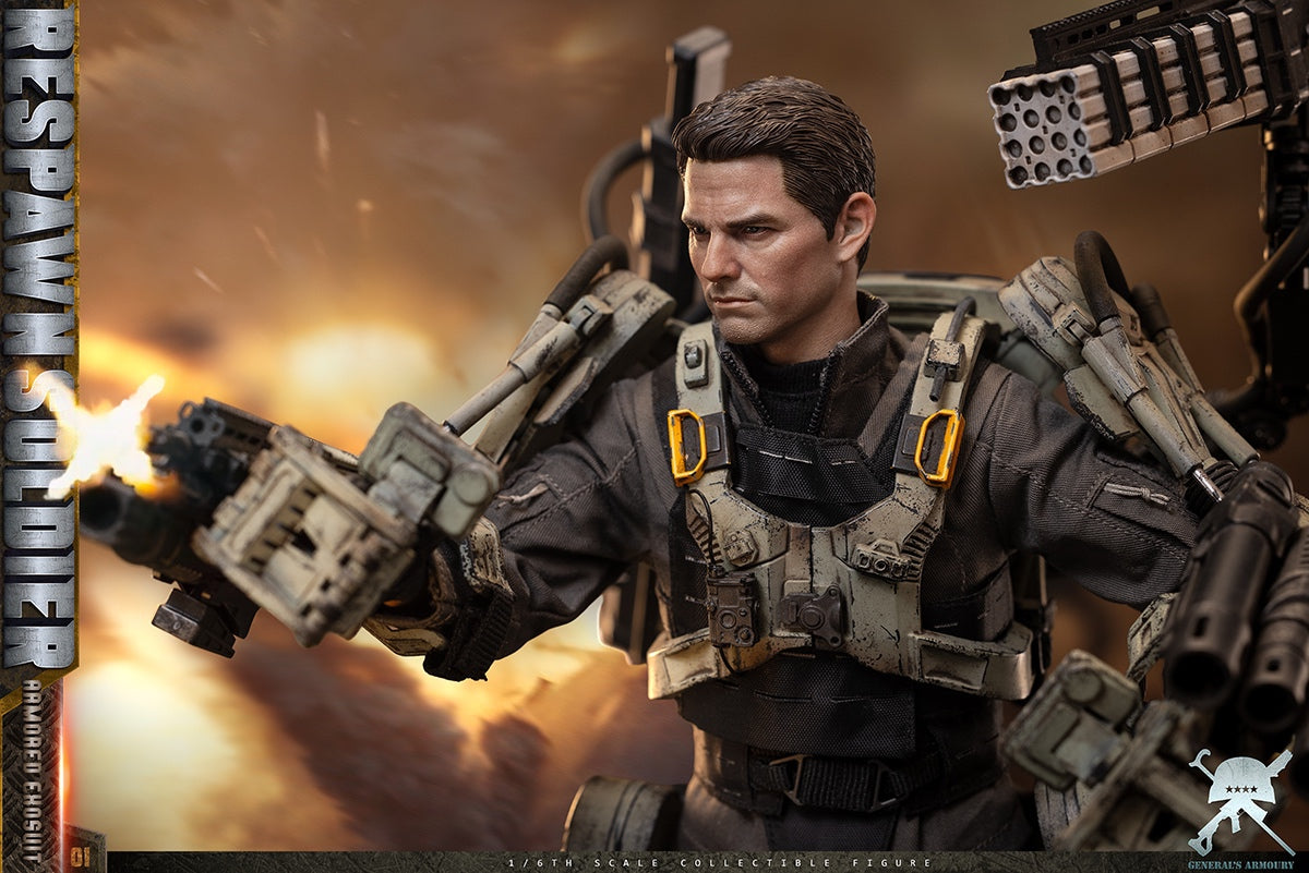 Presale General's Armoury GA3001 1/6 Edge of Tomorrow William Action Figure Toy