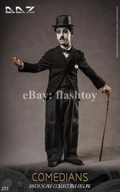 Presale DDZTOYS Z03 1/6 Comedian Chaplin Collectible Male Action Figure Model