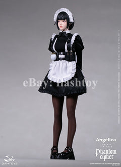 Presale DAMTOYS GLC01 1/6 Phantom Cipher Zero Trace  Angelica Action Figure Toy
