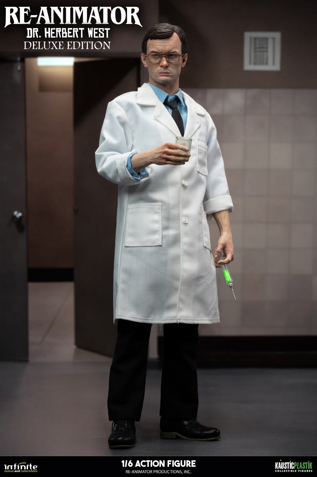Presale Infinite 1/6 Re-Animator Doctor Herbert West Male Action Figure Model Deluxe Ver.