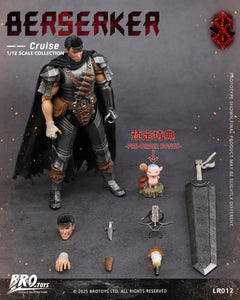 BROTOYS LR012 1/12 Berserk Guts Cruise Collectible Male Action Figure Model Toy